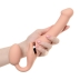Страпон безремневой Vibrating Strap-on-me M