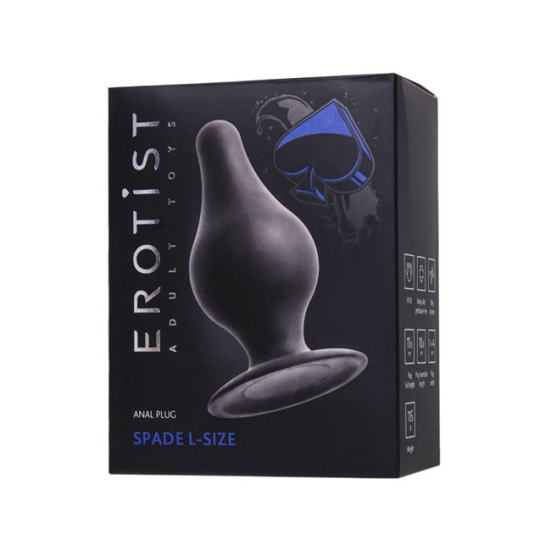 Пробка Erotist Spade XS - L