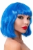 Парик-каре синий Джага-Джага