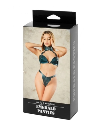 Трусики БДСМ Арсенал Emerald