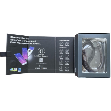 Виброяйцо Satisfyer Ribbed Petal