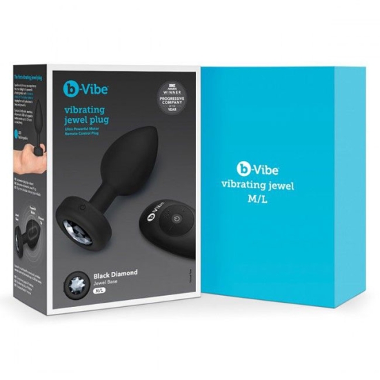 Вибро-пробка Vibrating Jewel Plug M/L