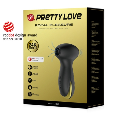 Вибростимулятор Pretty Love Hammer