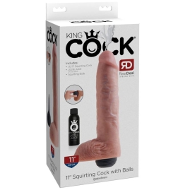 Фаллос King Cock Squirting 11"