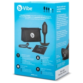 Вибро-пробка b-Vibe Snug Plug 2